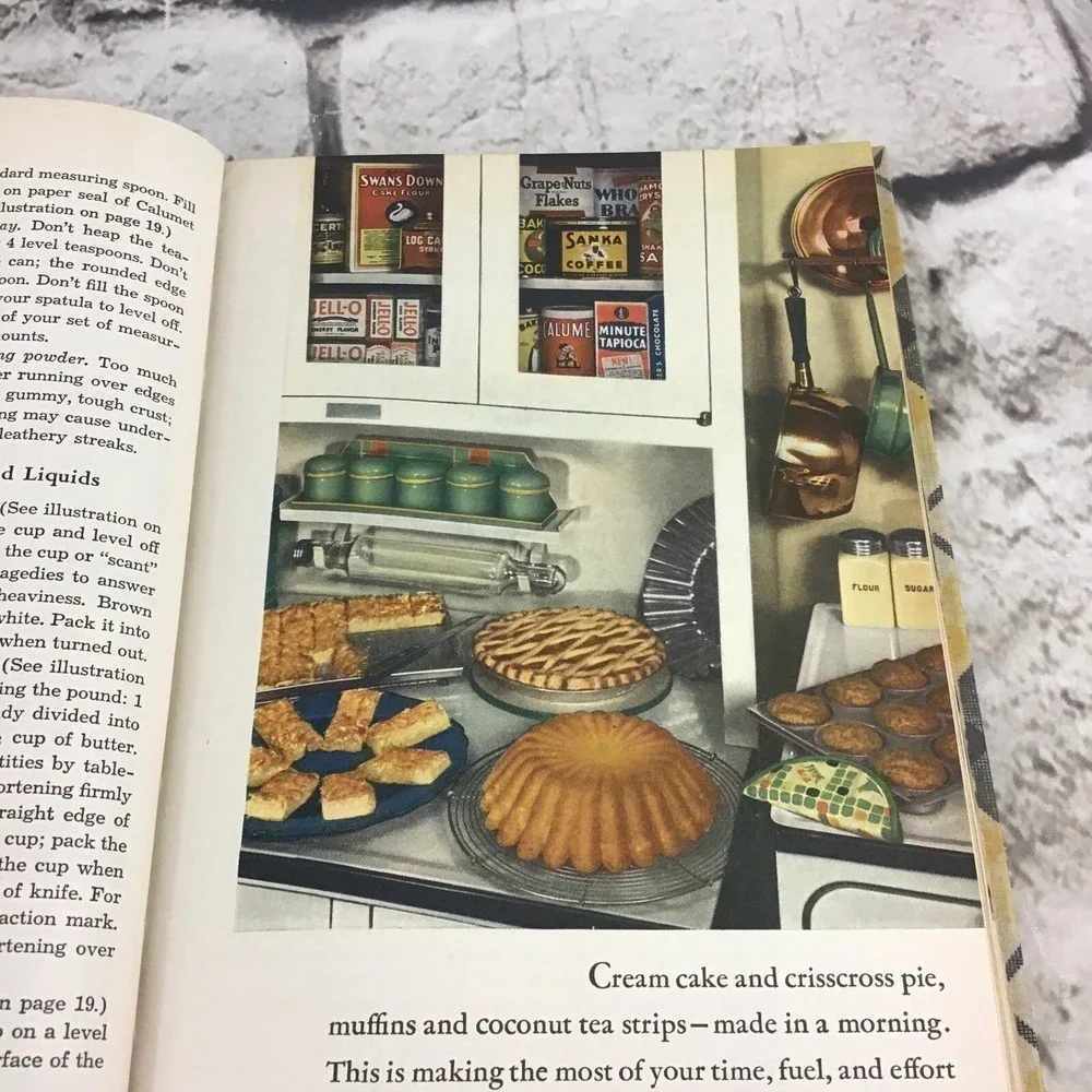 All About Home‎ Baking: Cakes, Cookies, Pasteries, Biscuits, Muffins VTG 1935 HB